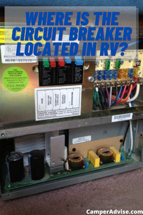 1987 travel trailer electrical junction box where is it located|rv electrical breaker location.